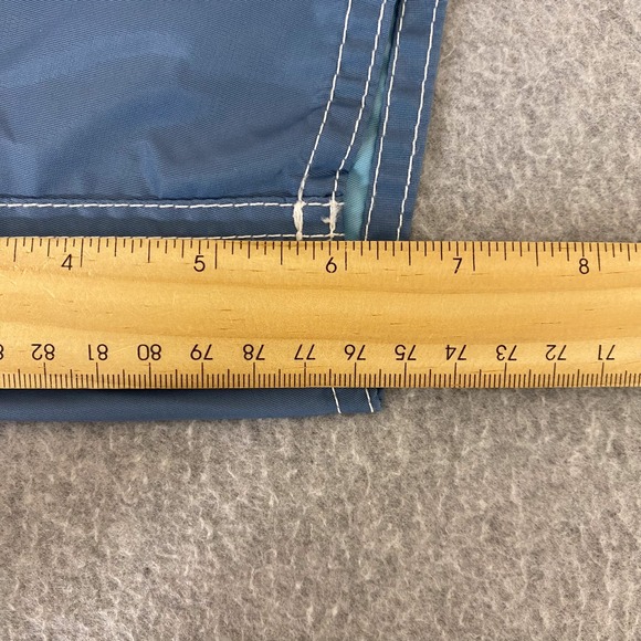 Vintage Birdwell Beach Britches Mens 32 Blue Board Shorts Made in USA - Picture 9 of 10